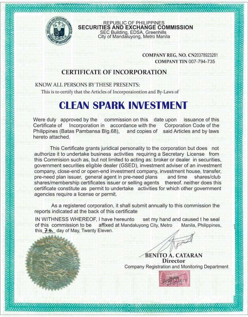 FSC Certificate
